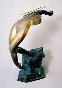 String (Bronze, 15" h by 6" w)