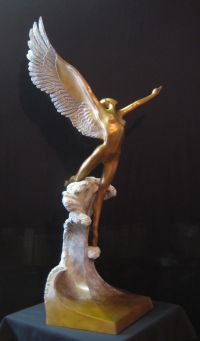 Swan Lake (Bronze, 37" h by 24" w