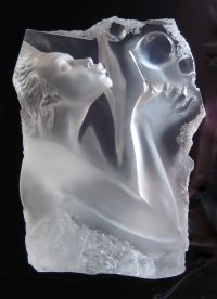 Bubble (Crystal Acrylic, 22" h by 17" w)
